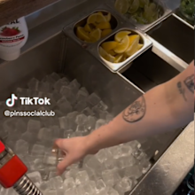 Bartender shares best techniques for serving drinks to customers