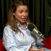 Danni Minogue revealed during an appearance on The Joel Creasey Show she once played a prank on Simon Cowell while they were judges on The X Factor UK.