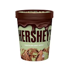 Hershey's new one litre tub flavours.
