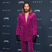 Jared Leto arrives at the LACMA Art+Film Gala on Saturday, Nov. 5, 2022, at the Los Angeles County Museum of Art in Los Angeles. (AP Photo/Allison Dinner)