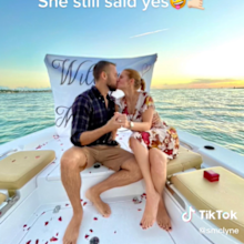 marriage proposal dropped ring video