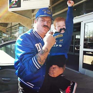 "I just like unicorns and baseball," the 35-year-old said. "I've been waiting 29 years."