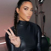 Kim Kardashian, Instagram, selfie