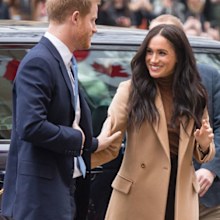 Prince Harry, Duke of Sussex and Meghan, Duchess of Sussex arrive at Canada House on January 07, 2020 in London, England