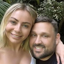 Andrew Triantafyllos and his wife