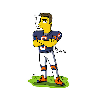 Chicago Bears quarterback Jay Cutler