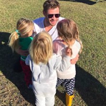 Chris Hemsworth and kids India, Sasha and Tristan