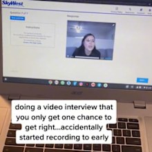 TikTok job interview fail