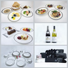 Singapore Airlines at-home dining experience