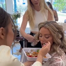 healthy bride wedding menu