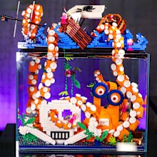 EMBARGO 9/6/25: LEGO Masters 2025 Emily and Sarah's What Lurk's Beneath Rise of the Kraken