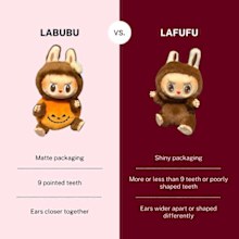 NSW Fair Trading issued a warning on its Facebook page this morning, alerting consumers to the fact that fake versions of the accessories, dubbed "Lafufus," have been circulating online. 