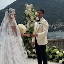 bride and groom italian wedding