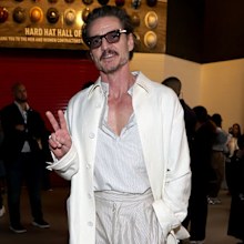 Pedro Pascal attends the Super Bowl LX Pregame at Levi's Stadium on February 08, 2026 in Santa Clara, California.