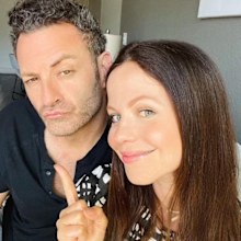 Tammin Sursok and husband Sean McEwen.