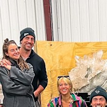 Aaron Rodgers and Shailene Woodley