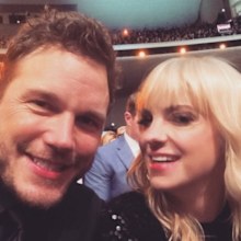 Anna Faris and Chriss Pratt