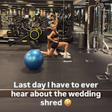 Sam Kerr's Instagram Story about her upcoming wedding