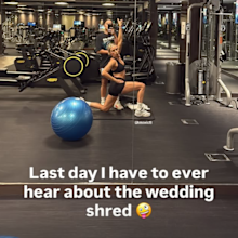 Sam Kerr's Instagram Story about her upcoming wedding