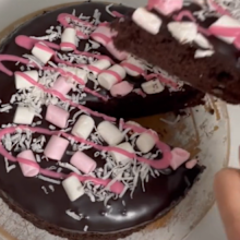 woolworths rocky road mudcake