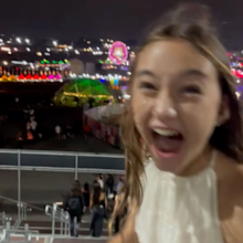 Ada Law Catherine harding daughter watching Sabrina Carpenter after Chappell Roan security guard drama