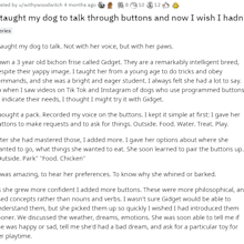 Dog owner communicating Reddit