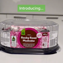 woolworths rocky road mudcake