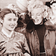 Choi Eun-hee and Marilyn Monroe