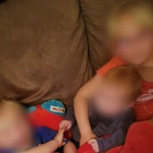 The orphaned children - a five-year-old girl and her baby brothers, aged just one and two - were stranded for 55 hours after a horror crash in Kondinin, Western Australia on Christmas Day.