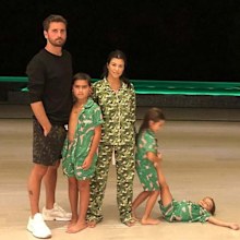 Kourtney Kardashian, Scott Disick, kids
