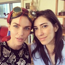 Ruby Rose and Jessica Origliasso