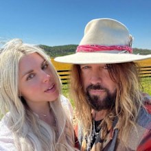 Billy Ray with aussie singer