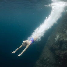 Iffland gracefully dove into rounds three and four in the Red Bull Cliff Diving World Series. 