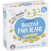 The Happy Snack Company Roasted Fava Beans Lightly Salted