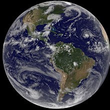 This NASA satellite image shows Hurricane Irma gathering force in the Atlantic. (Photo: AP/NASA).