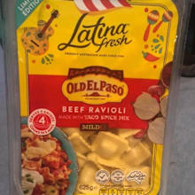 Latina Fresh and Old El Paso merging the flavours and spices into one glorious dish.