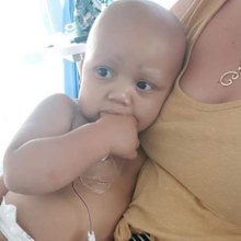 CJ The Kids' Cancer Project with mum