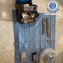 nsw police seize items from OMCG rebels