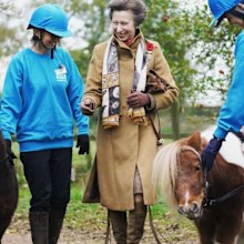 Princess Anne with horses RDA