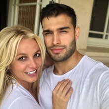 Britney Spears and boyfriend Sam Asghari.