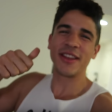 YouTuber pranks wife with eyebrow wax strip