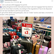 Sydney Airport scam 