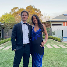 Hamish Hartlett and his wife Luba Gvozdenovic 