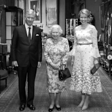 belgium royal family with queen elizabeth