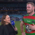 Tom Burgess raced from his son's birth to the Rabbitohs game.