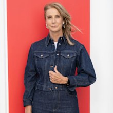 MELBOURNE, AUSTRALIA - JANUARY 25: Rachel Griffiths attends day 14 of the 2025 Australian Open at Melbourne Park on January 25, 2025 in Melbourne, Australia. (Photo by Wendell Teodoro/Getty Images)