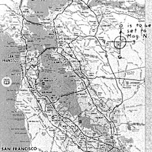 The Zodiac killer instructed readers to use the map in tandem with the cipher.