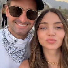 Miranda Kerr and husband Evan Spiegel