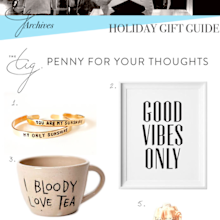 Meghan Markle Christmas gift guide 2014, The Tig