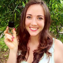 A member of the Undercover Colors team holds a sample of their date rape-fighting product. (Facebook)